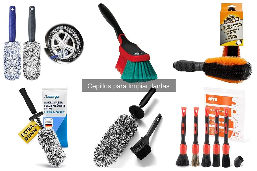 Guía de compra de cepillos para limpiar llantas