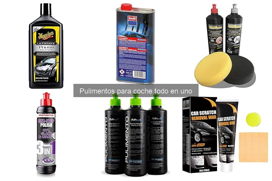 Guía de compra de pulimentos para coche todo en uno
