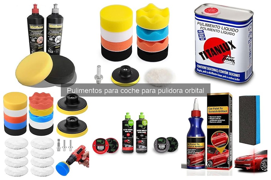 Guía de compra de pulimentos para pulidora orbital