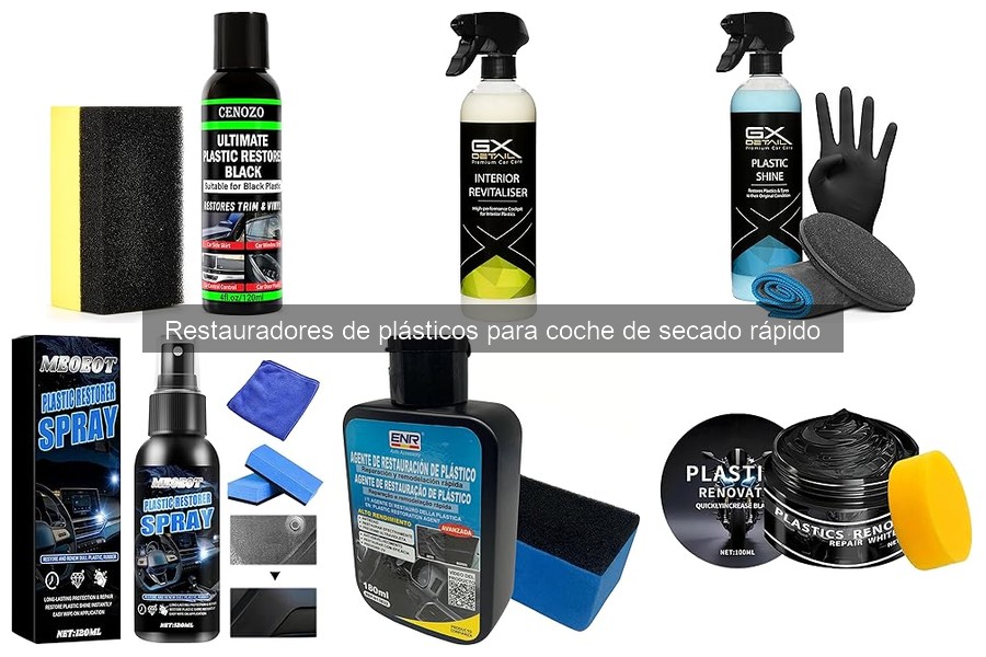 Guía de compra de restauradores de plásticos para coche