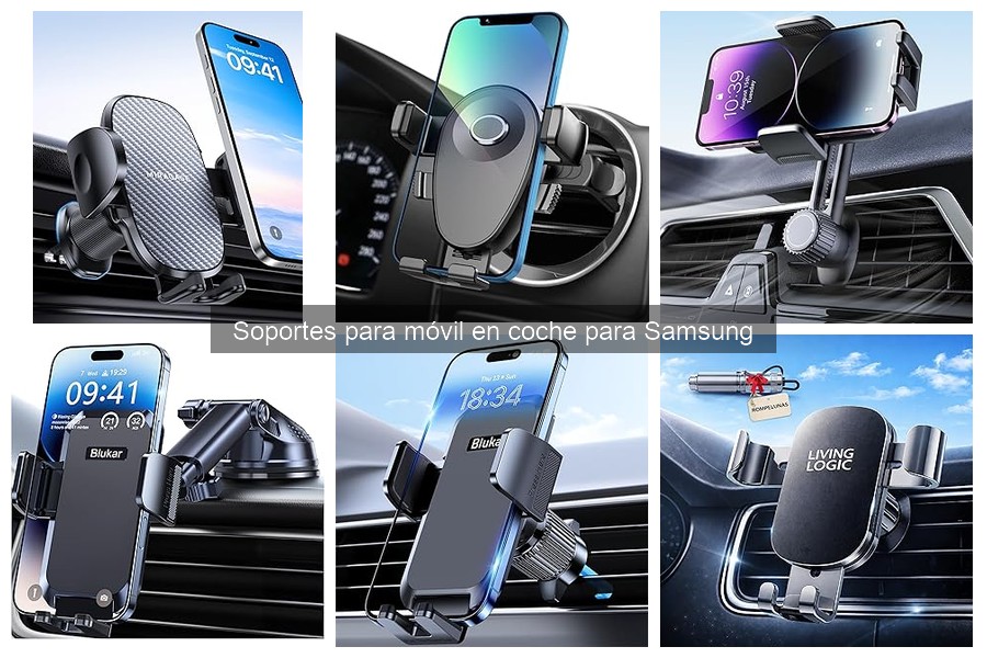 Guía de compra de soportes para móvil en coche Samsung