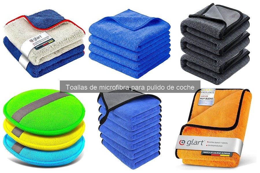 Guía de compra de toallas de microfibra para pulido de coche
