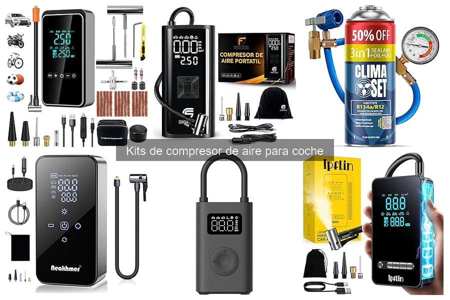 Guía de compra: Kits de compresor de aire para coche