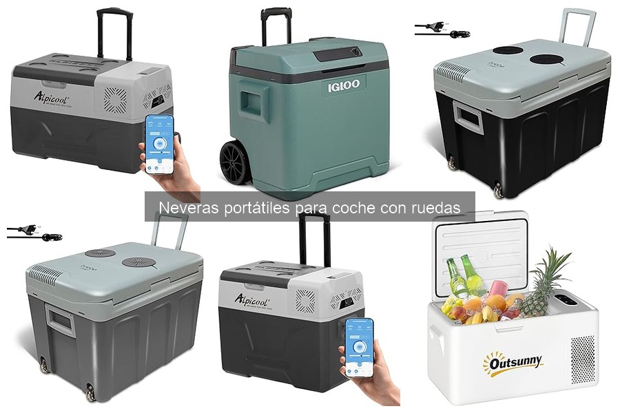 Guía de compra: Mejor nevera portátil para coche con ruedas