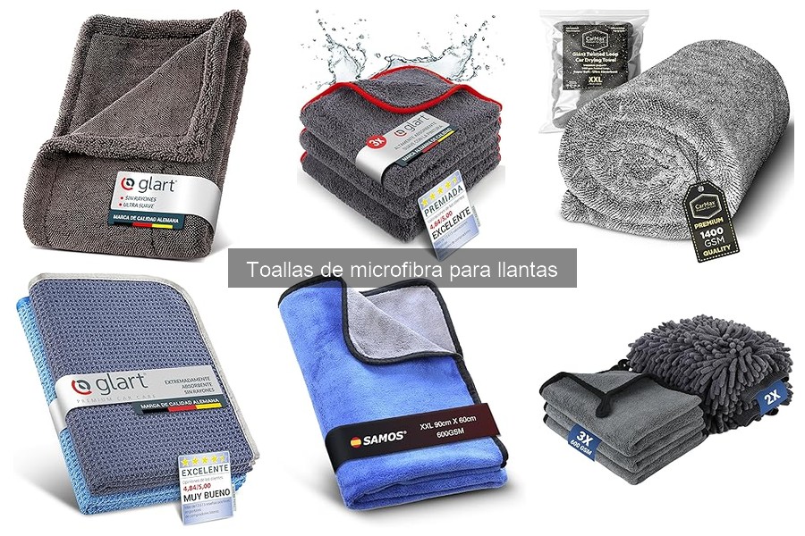 Guía de Compra: Toallas de Microfibra para Llantas