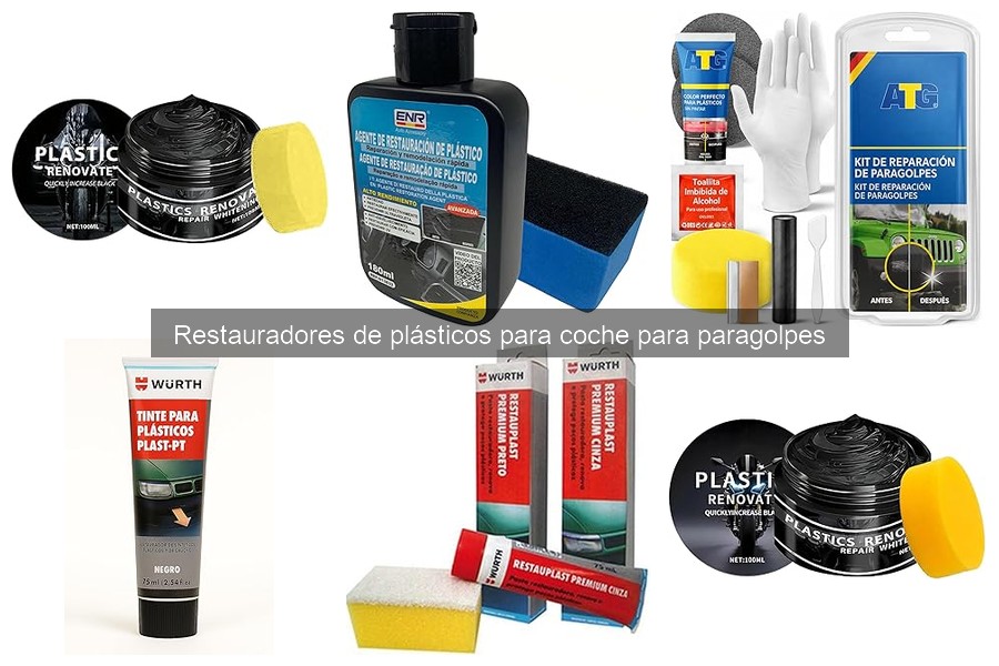 Guía para Aplicar Restaurador de Plásticos en Paragolpes