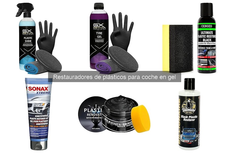 Guía para Aplicar un Restaurador de Plásticos en Gel