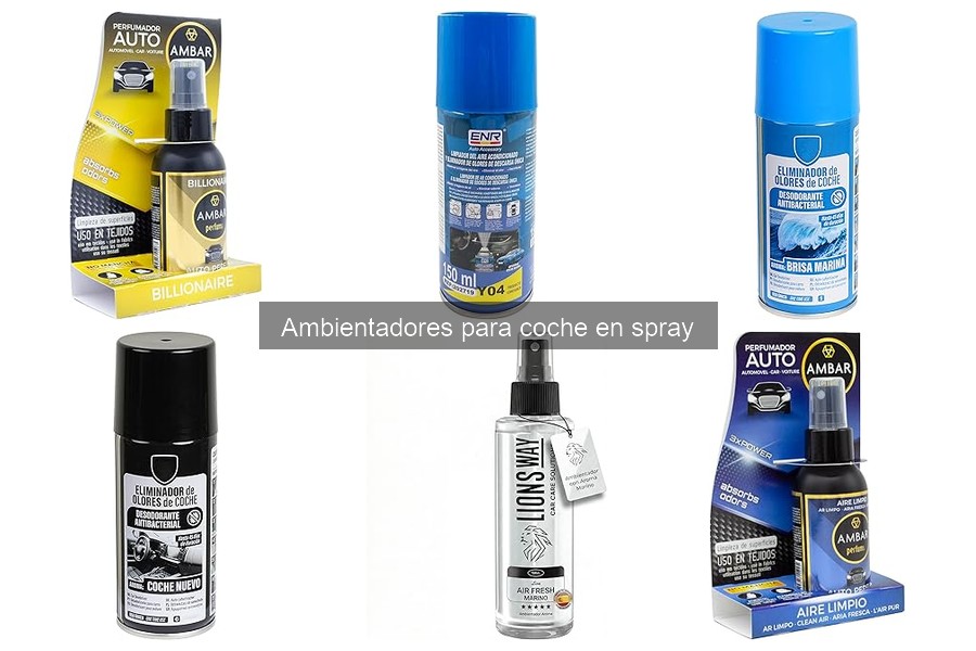 Guía para elegir el ambientador en spray ideal para tu coche