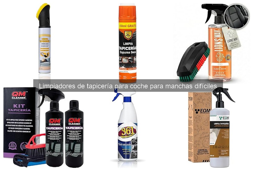 Guía para elegir el limpiador de tapicería adecuado para tu coche