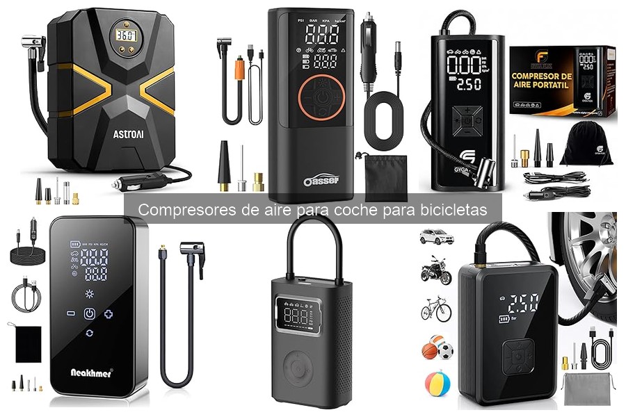 Guía para Elegir el Mejor Compresor de Aire para Coche y Bicicletas