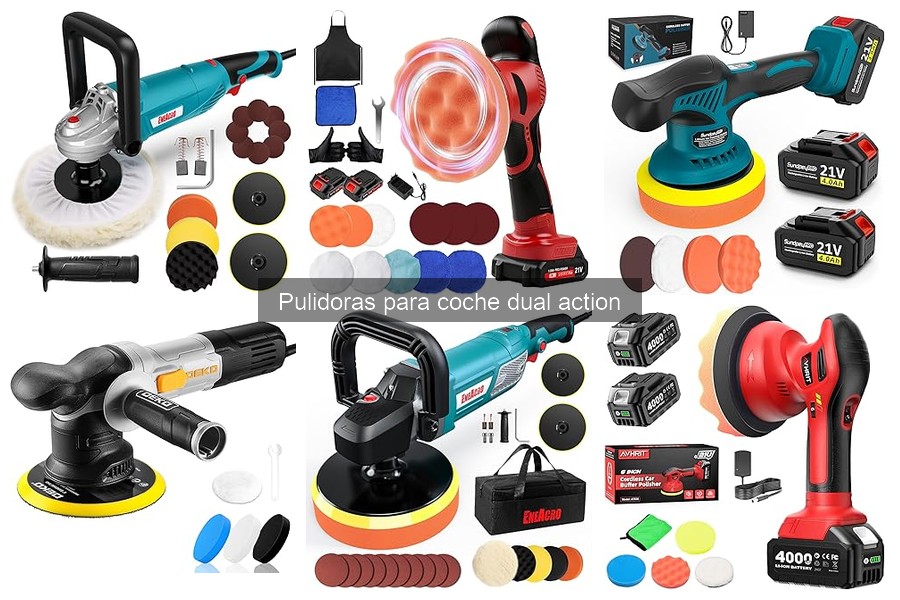 Guía para Elegir la Pulidora Dual Action Ideal para tu Coche