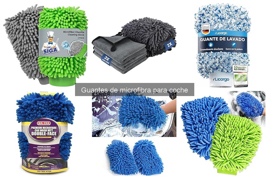 Guía para Elegir los Mejores Guantes de Microfibra para Coche