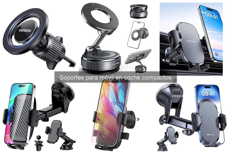 Guía para Elegir Soportes Compactos para Móvil en Coche