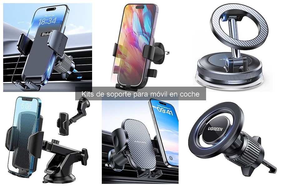 Guía para elegir un kit de soporte para móvil en coche