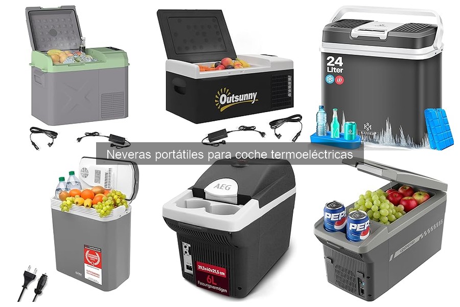 Guía para usar neveras portátiles termoeléctricas en el coche