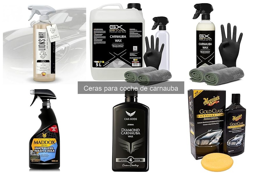Impacto ambiental de las ceras de carnauba en vehículos