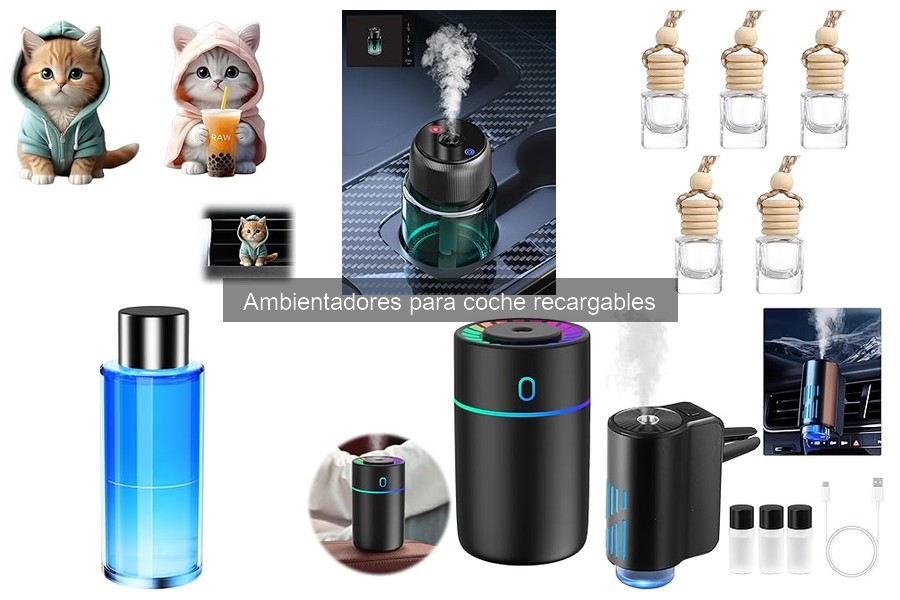 Impacto ambiental de los ambientadores recargables para coche