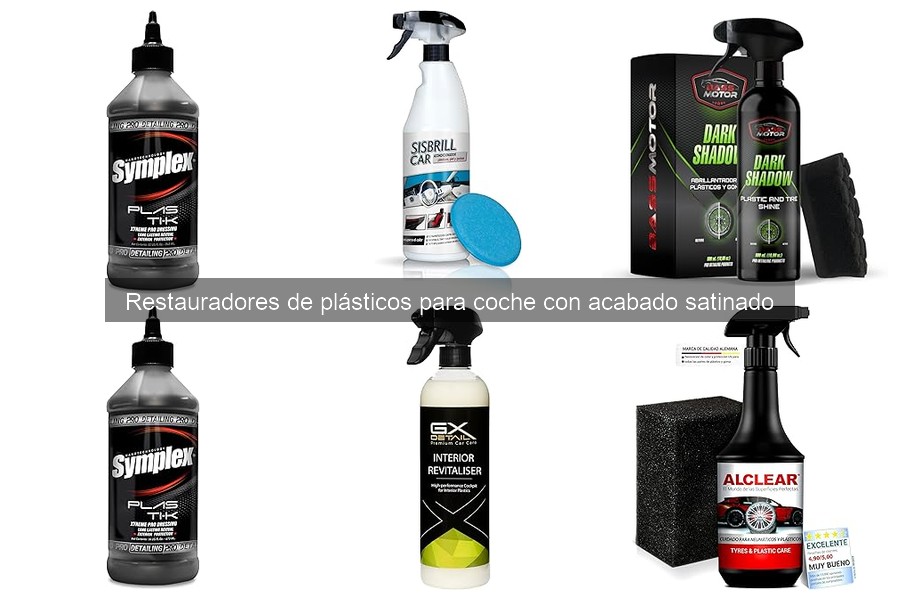 Impacto Ambiental de Restauradores de Plásticos para Coche