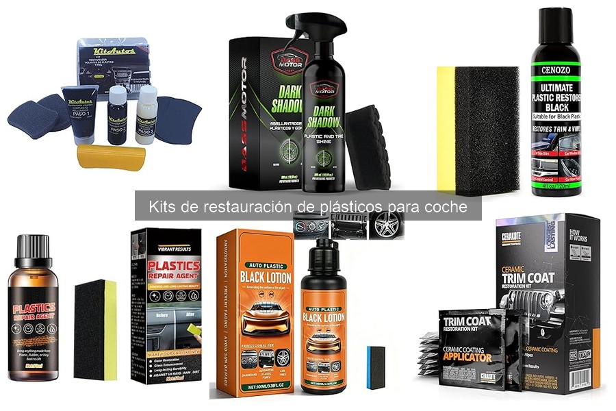 Instrucciones para Aplicar un Kit de Restauración de Plásticos
