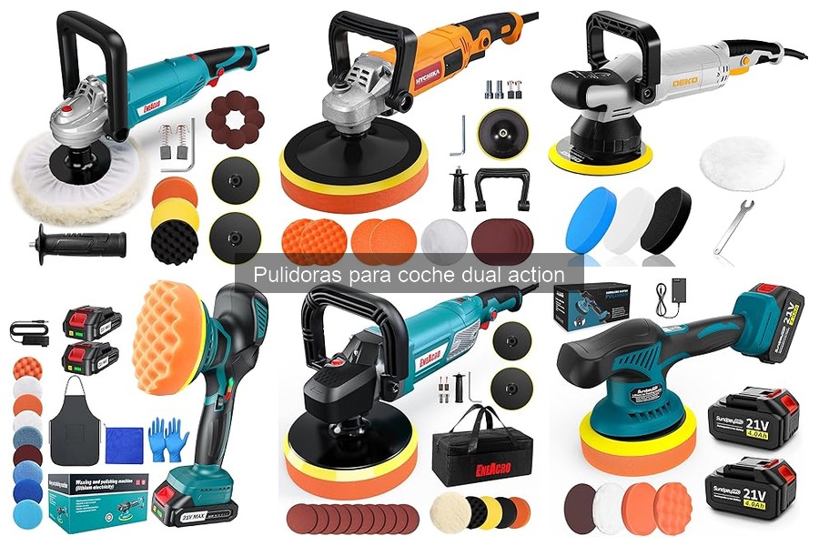 Las Mejores Pulidoras Dual Action para Principiantes