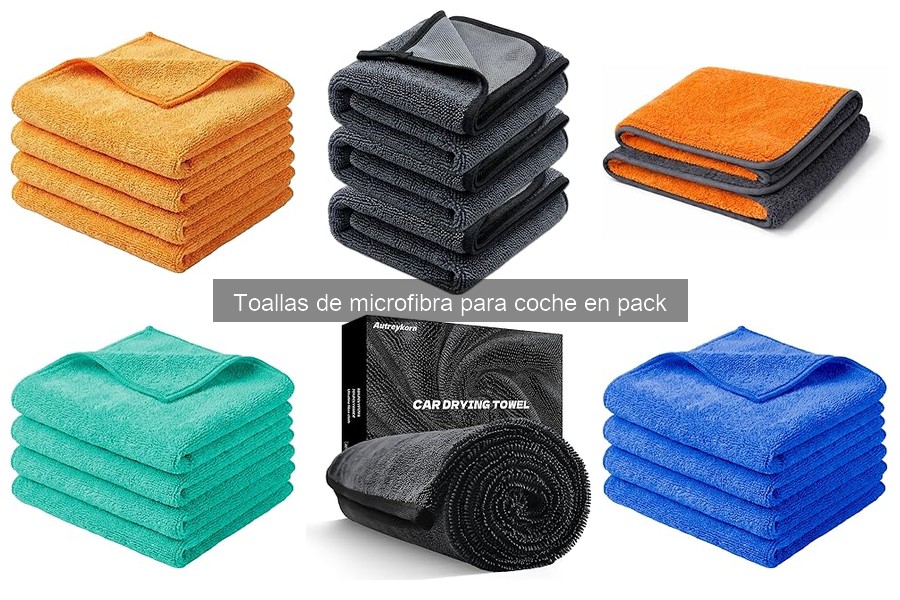 Las Mejores Toallas de Microfibra para Coches Oscuros