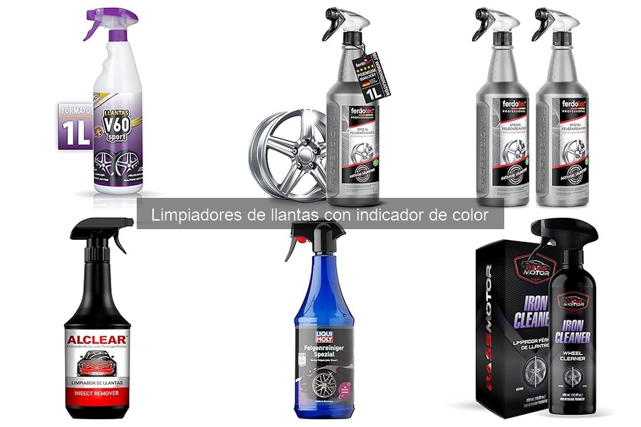 Limpiadores de Llantas con Indicador de Color: ¿Qué Son?