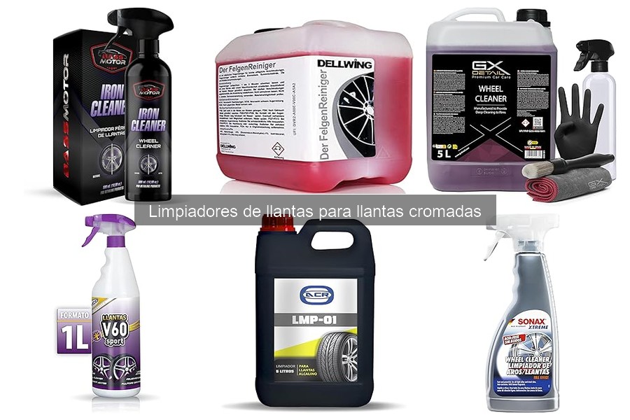 Limpiadores de llantas cromadas eco-amigables: opciones seguras