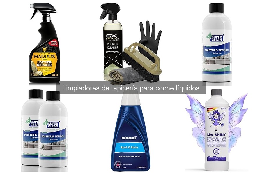 Limpiadores de Tapicería para Coche: ¿Qué Son y Cómo Usarlos?