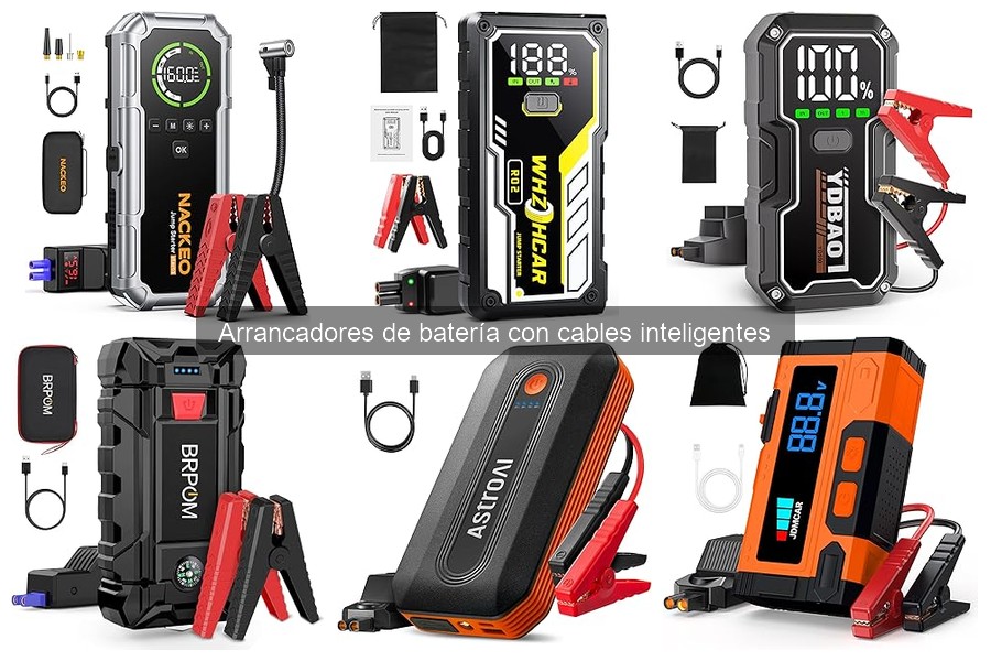 Mantenimiento de Arrancadores de Batería con Cables Inteligentes