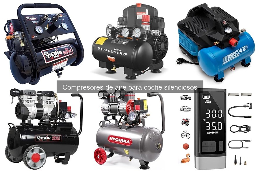 Mantenimiento de compresores de aire silenciosos para coche