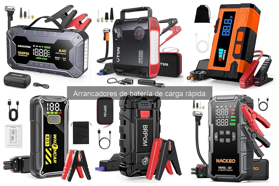 ** Mantenimiento eficaz de un arrancador de batería de carga rápida