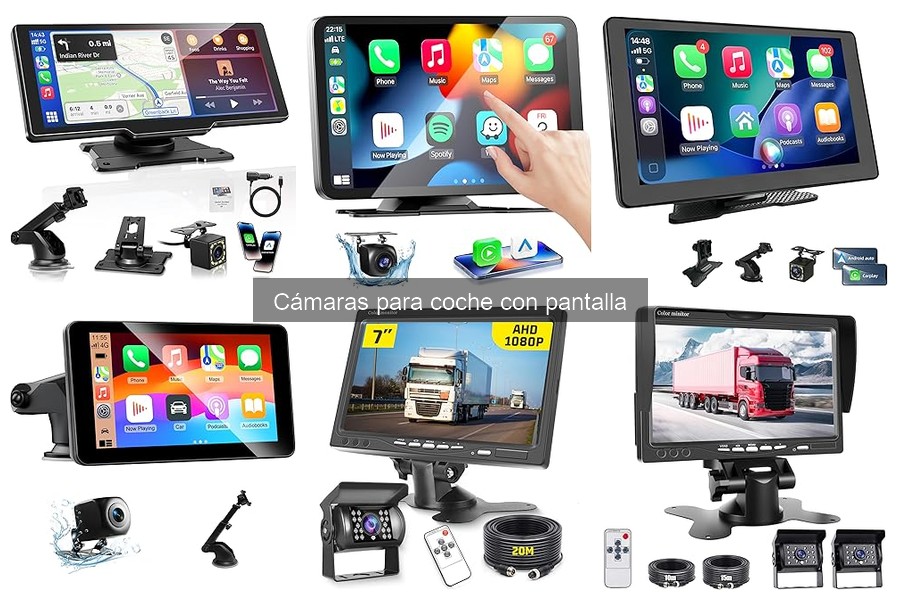 Mejora la visibilidad de tu cámara para coche con pantalla