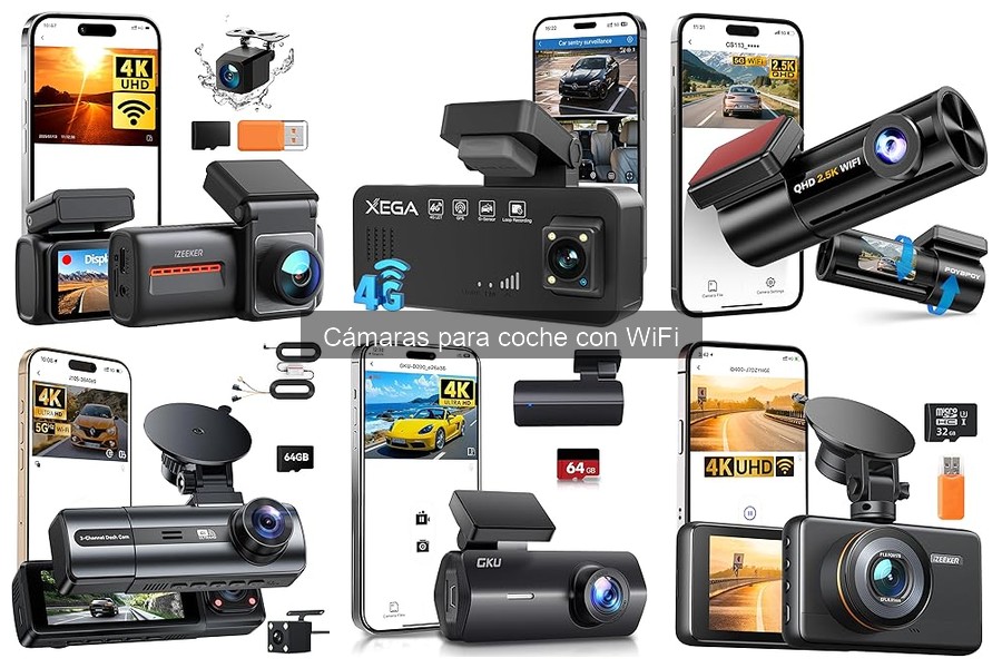 Mejores accesorios para cámaras de coche con WiFi