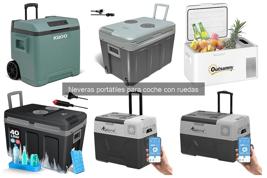 Mejores accesorios para neveras portátiles con ruedas