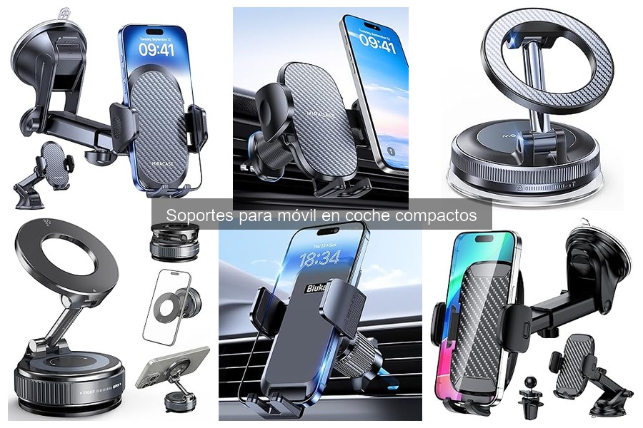 Mejores accesorios para potenciar tu soporte móvil en coche