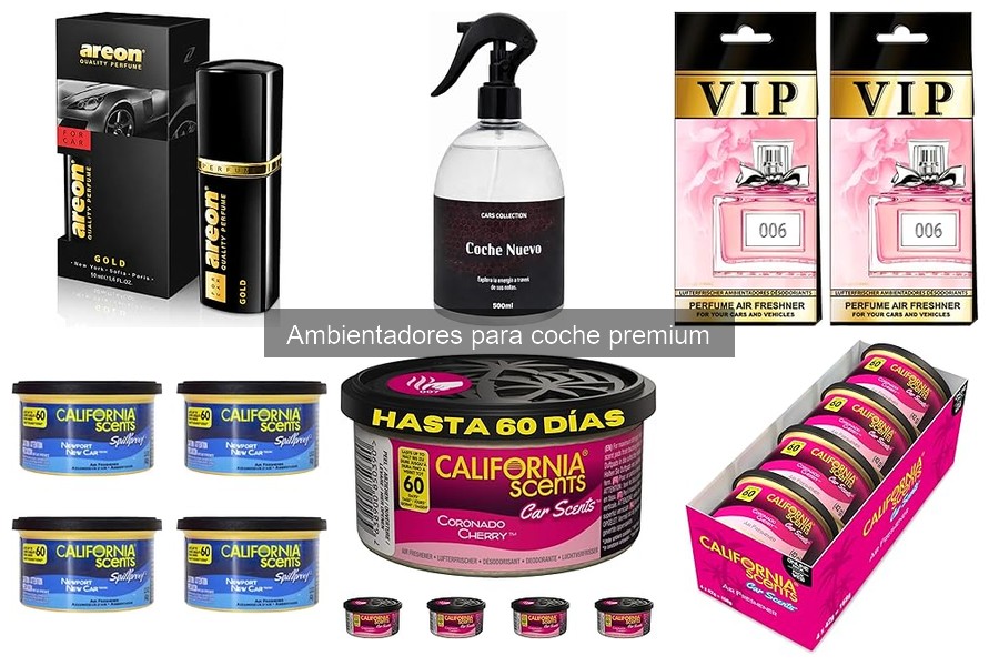 Mejores ambientadores para coche premium en 2023
