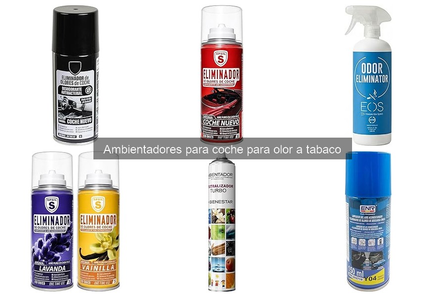 Mejores ambientadores para eliminar olor a tabaco en coche