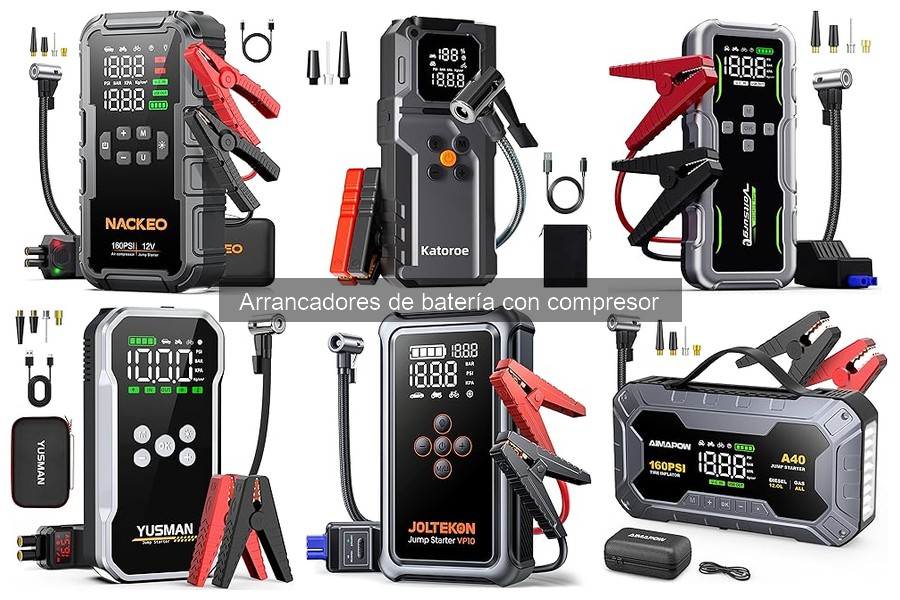 Mejores arrancadores de batería con compresor para 4x4