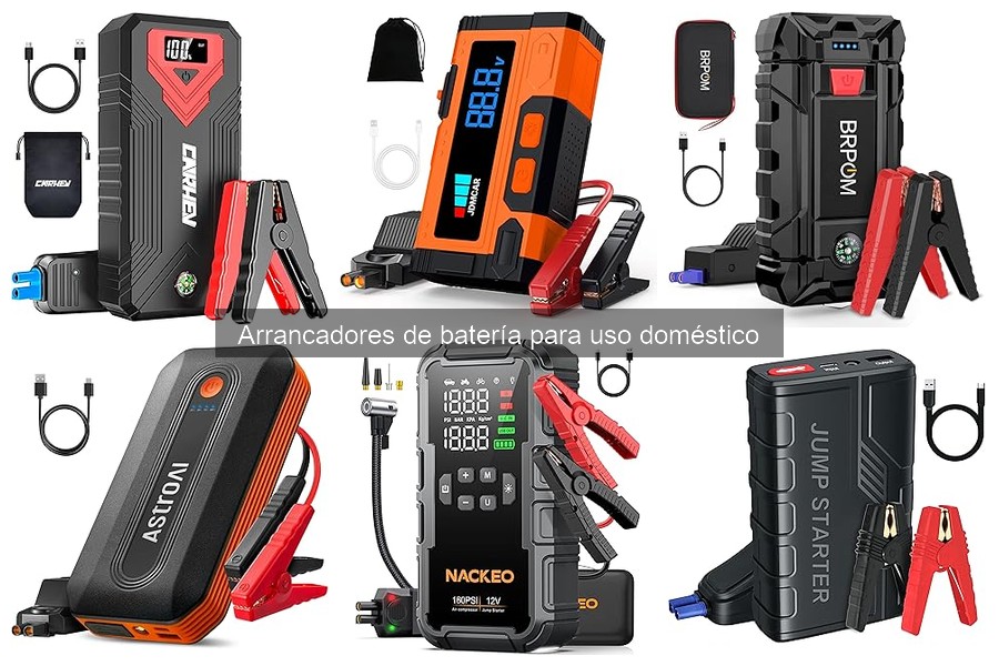 Mejores arrancadores de batería domésticos: comparativa y opiniones