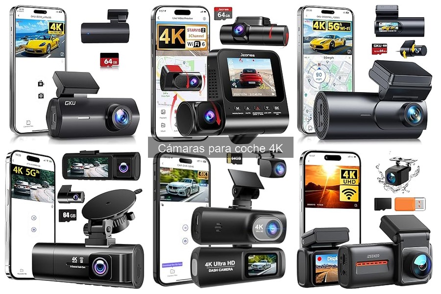 Mejores cámaras 4K para coche en 2023: comparativa y precios