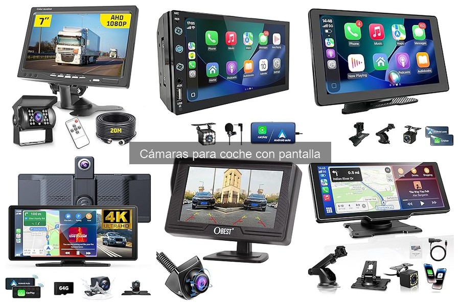 Mejores cámaras para coche con pantalla para principiantes