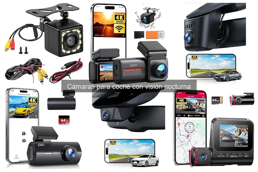 Mejores cámaras para coche con visión nocturna en 2023