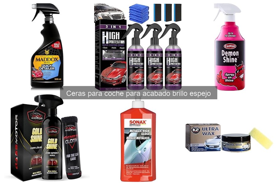 Mejores ceras para coche de acabado brillo espejo en 2023