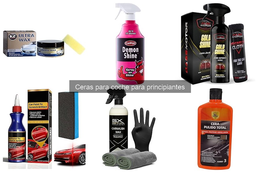 Mejores ceras para coche: mantenimiento básico para principiantes