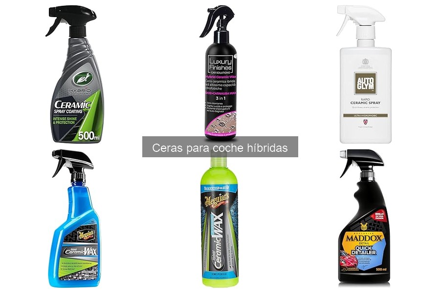 Mejores ceras para coches híbridos en 2023: Comparativa