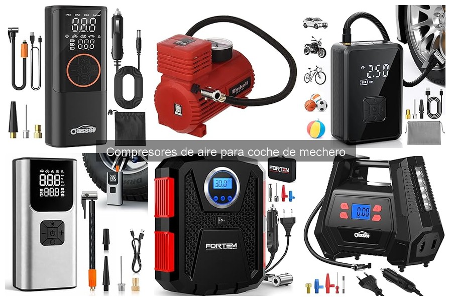 Mejores compresores de aire de mechero para coches 2023