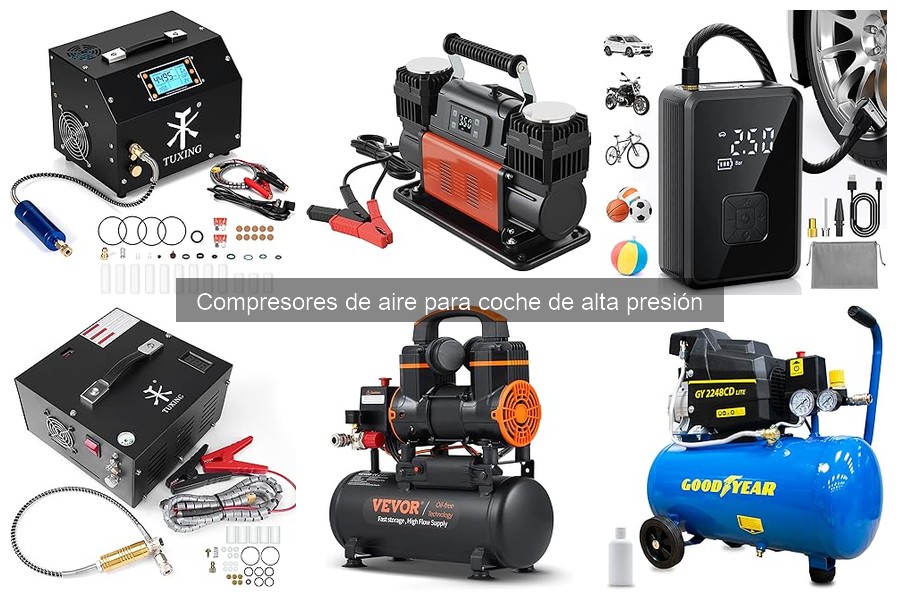 Mejores Compresores de Aire para Coche de Alta Presión 2023