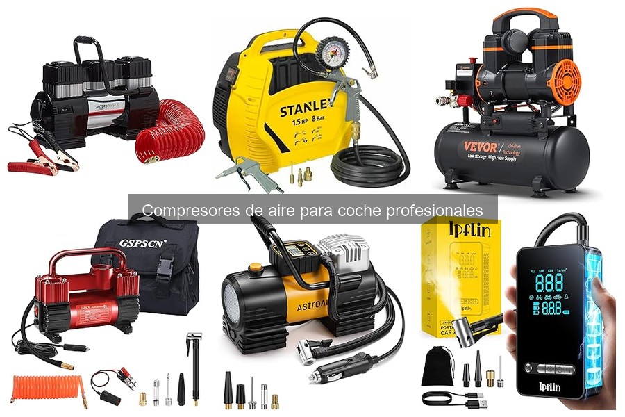 Mejores compresores de aire para coche en 2023: Comparativa
