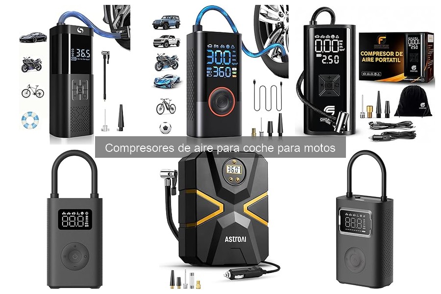 Mejores compresores de aire para coches y motos en 2023