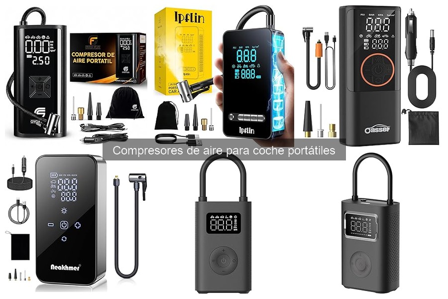 Mejores compresores de aire portátiles para viajeros